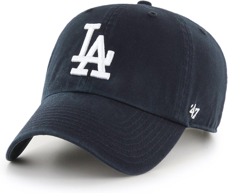 47 Brand Los Angeles Dodgers '47 Clean Up Strapback Hat